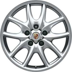 19" Porsche Cayenne Design Sterling Silver (BBS) alloy wheel