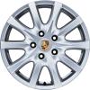Porsche Cayenne II Brilliant Silver Wheel Img 1