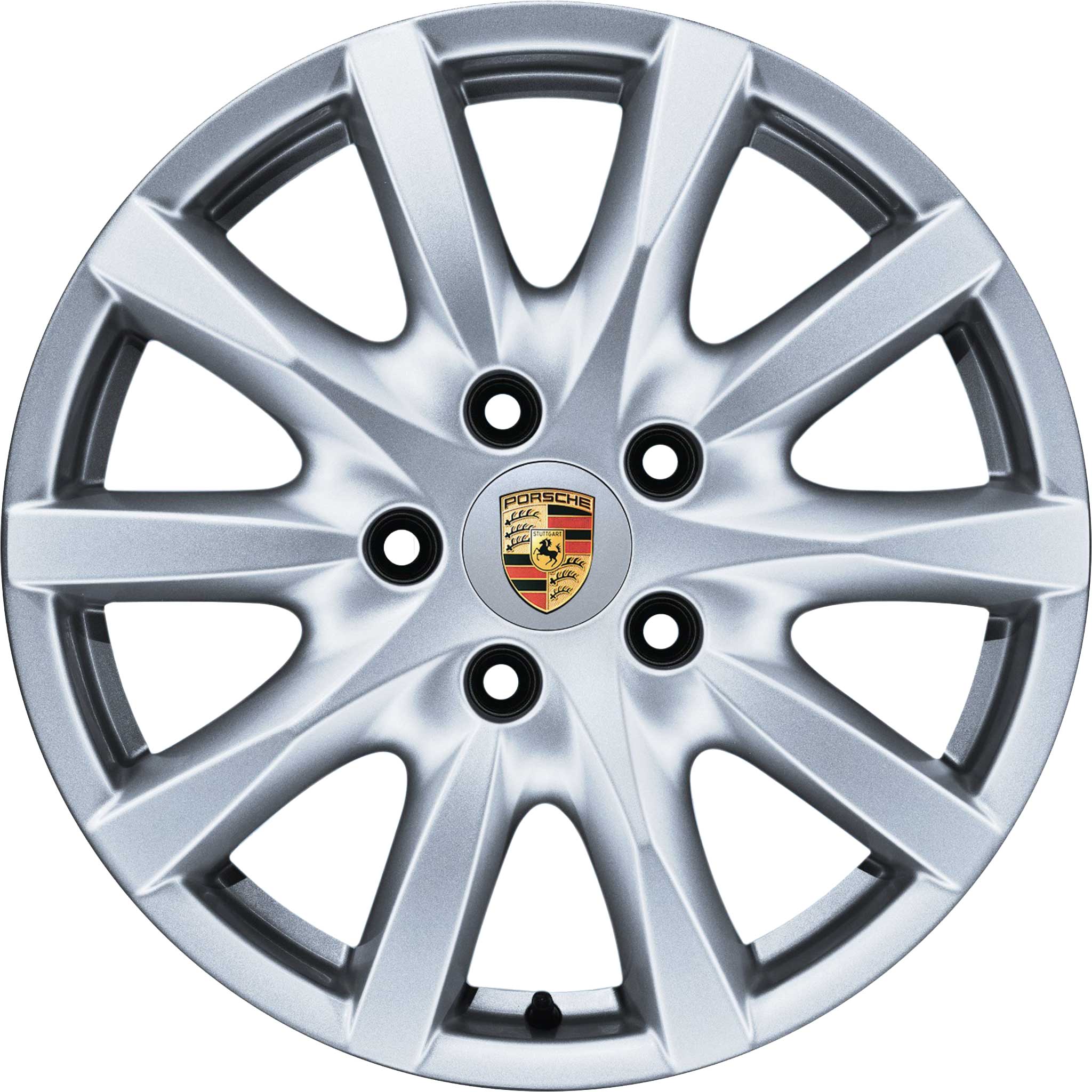 Porsche Cayenne II Brilliant Silver Alloy Wheel Product Image #1