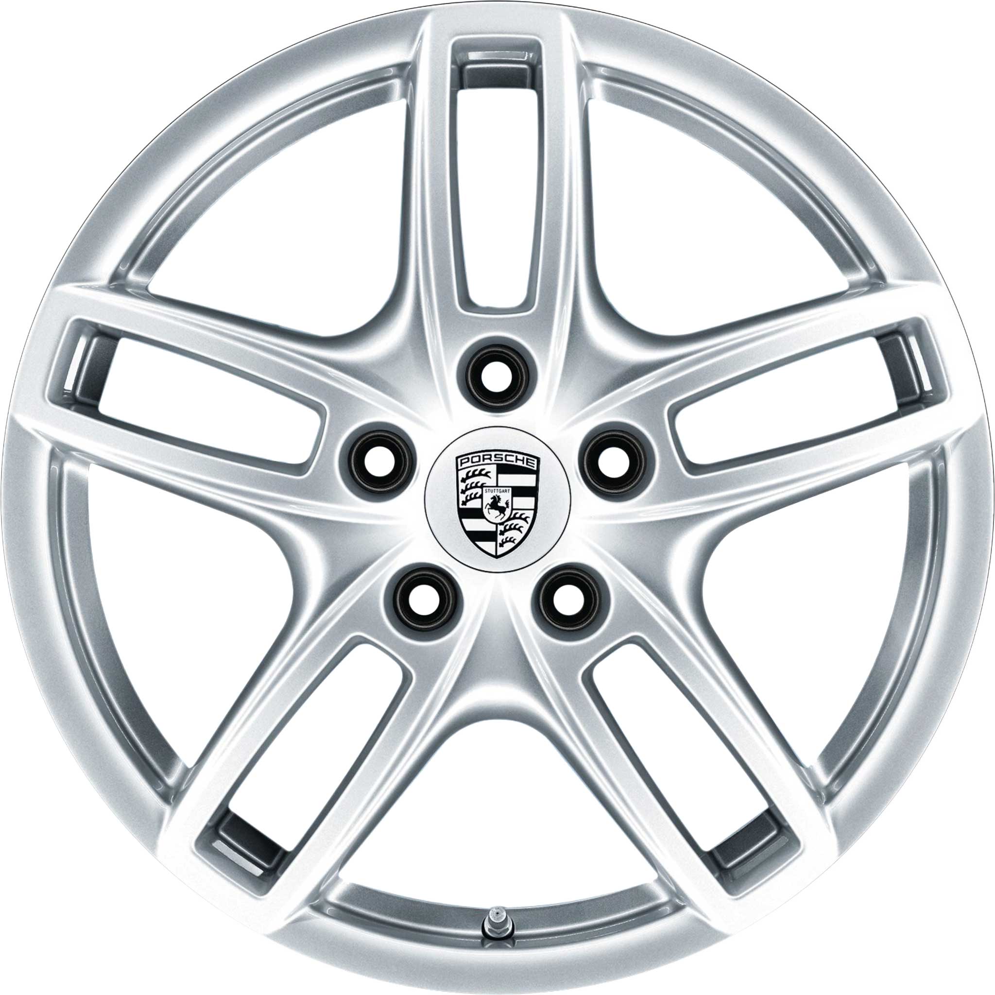 Porsche Cayenne Turbo III Sterling Silver Alloy Wheel Product Image #1