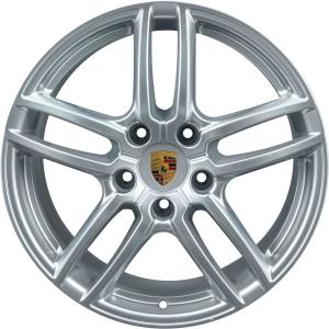 19" Porsche Cayenne Turbo IV Brilliant Chrome alloy wheel