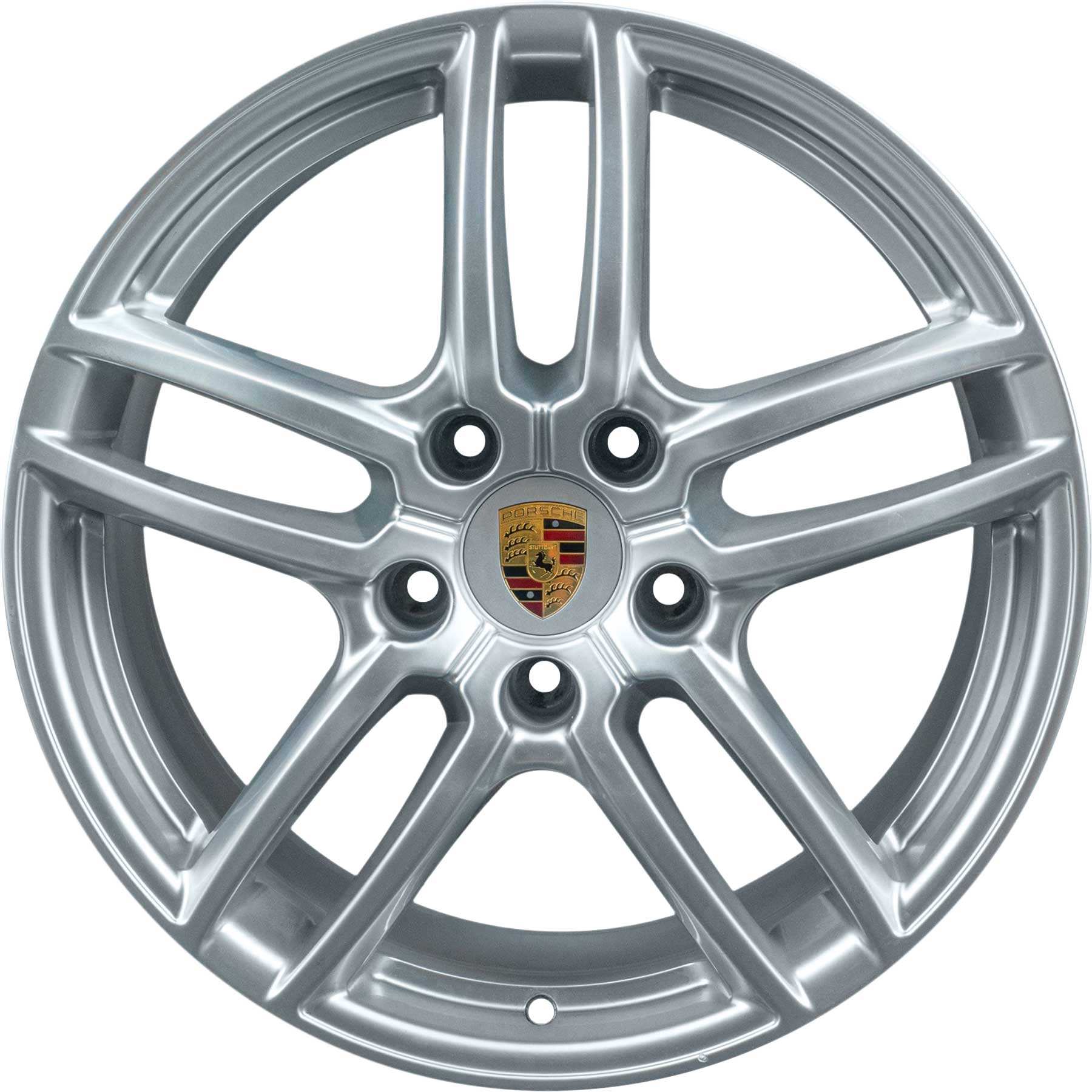 Porsche Cayenne Turbo IV Brilliant Chrome Alloy Wheel Product Image #1