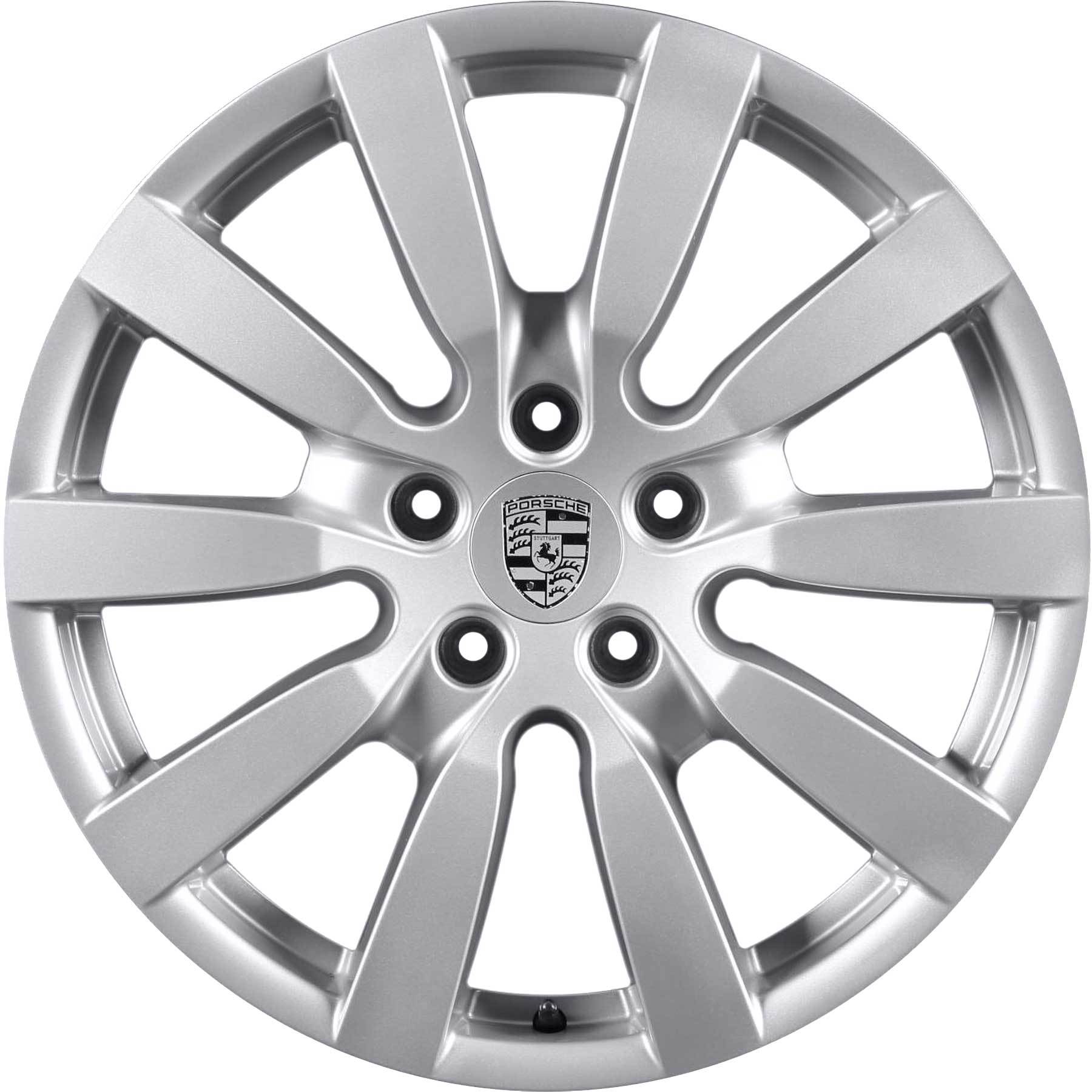 Porsche Cayenne Sport Design II Brilliant Chrome Alloy Wheel Product Image #1