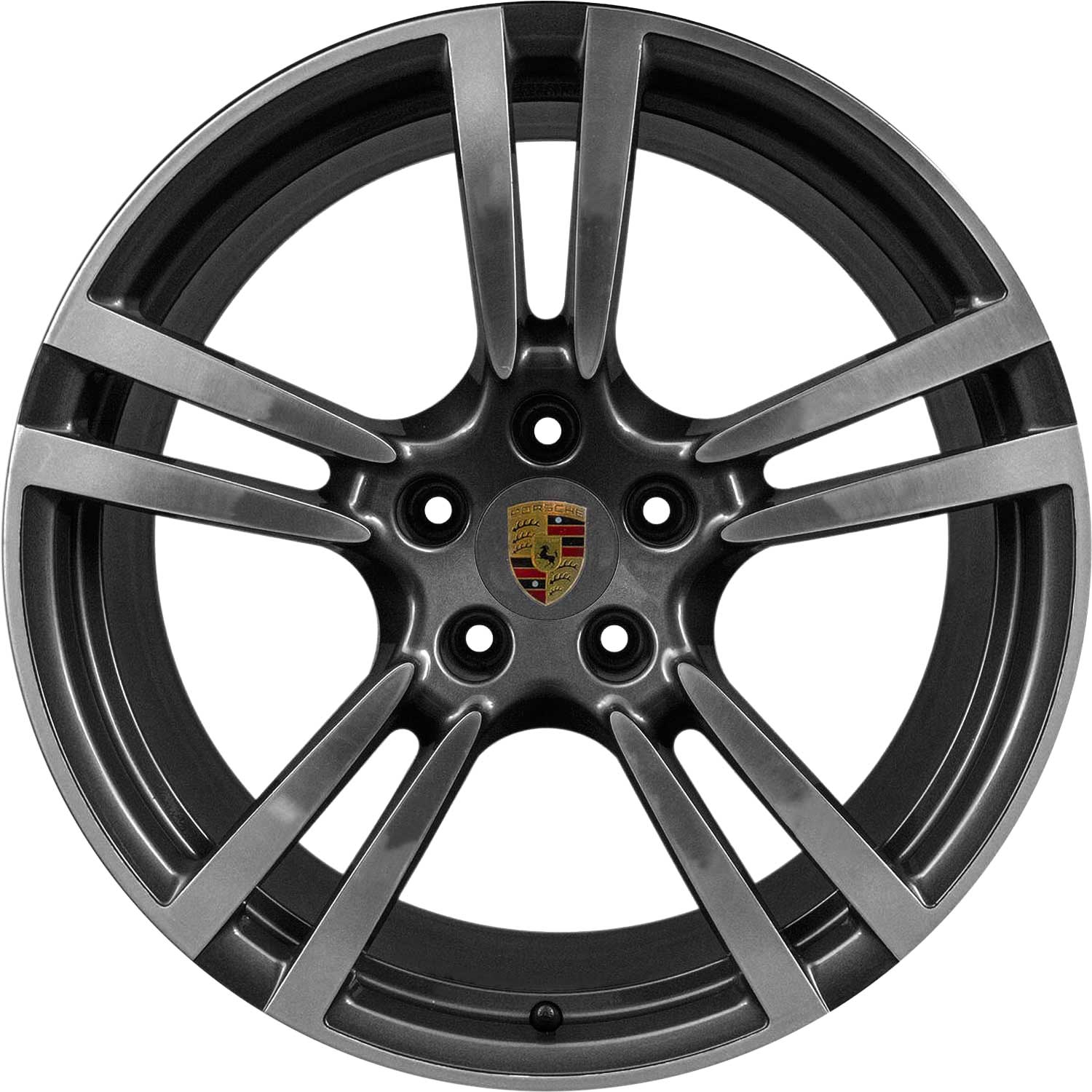 Porsche 911 Turbo II Gloss Black Alloy Wheel Product Image #1