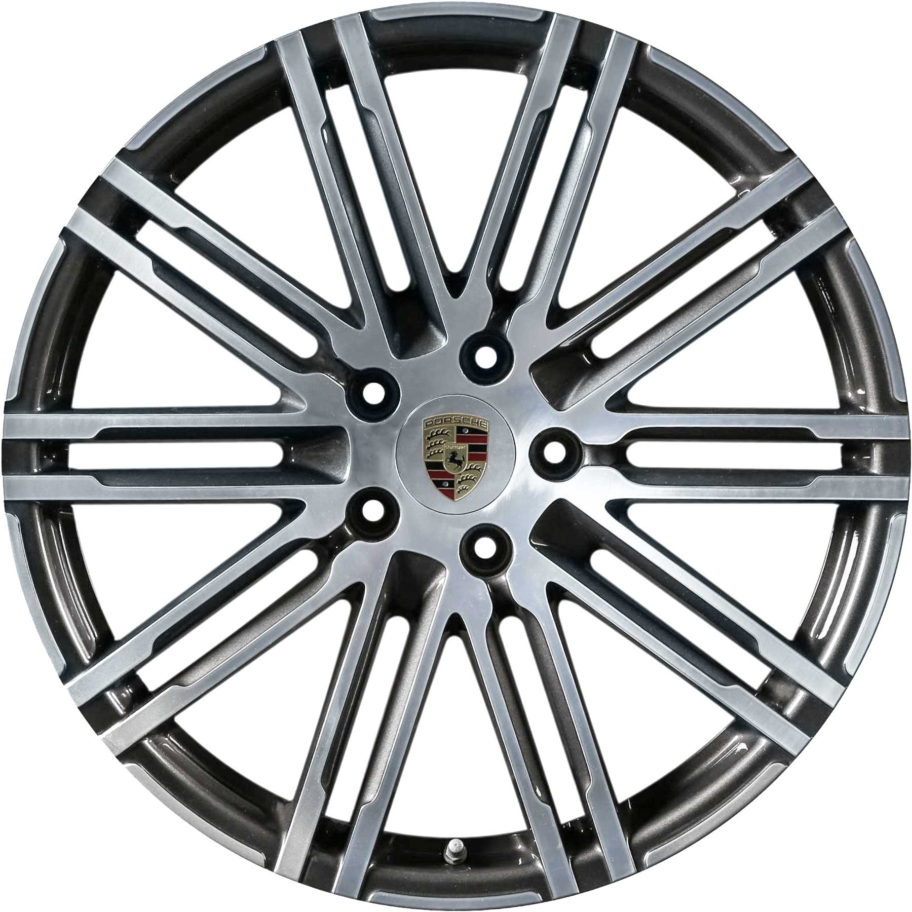 Porsche 911 Turbo III Titanium Dark Alloy Wheel Product Image #1