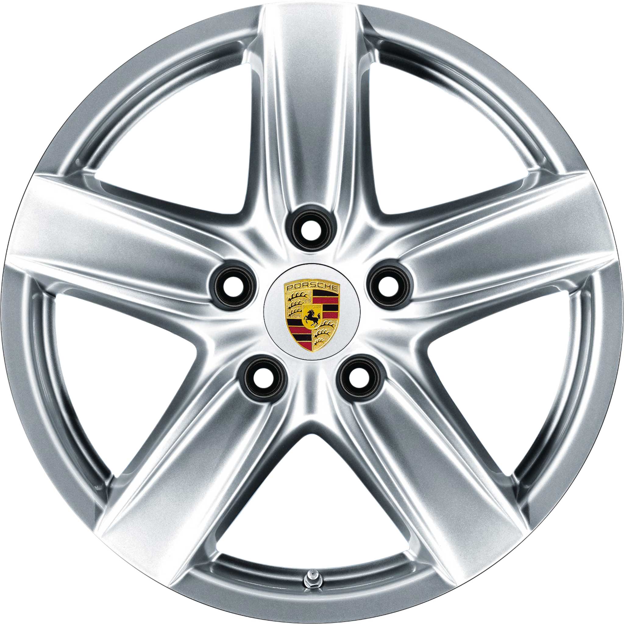 Porsche Cayenne S III Brilliant Silver Alloy Wheel Product Image #1