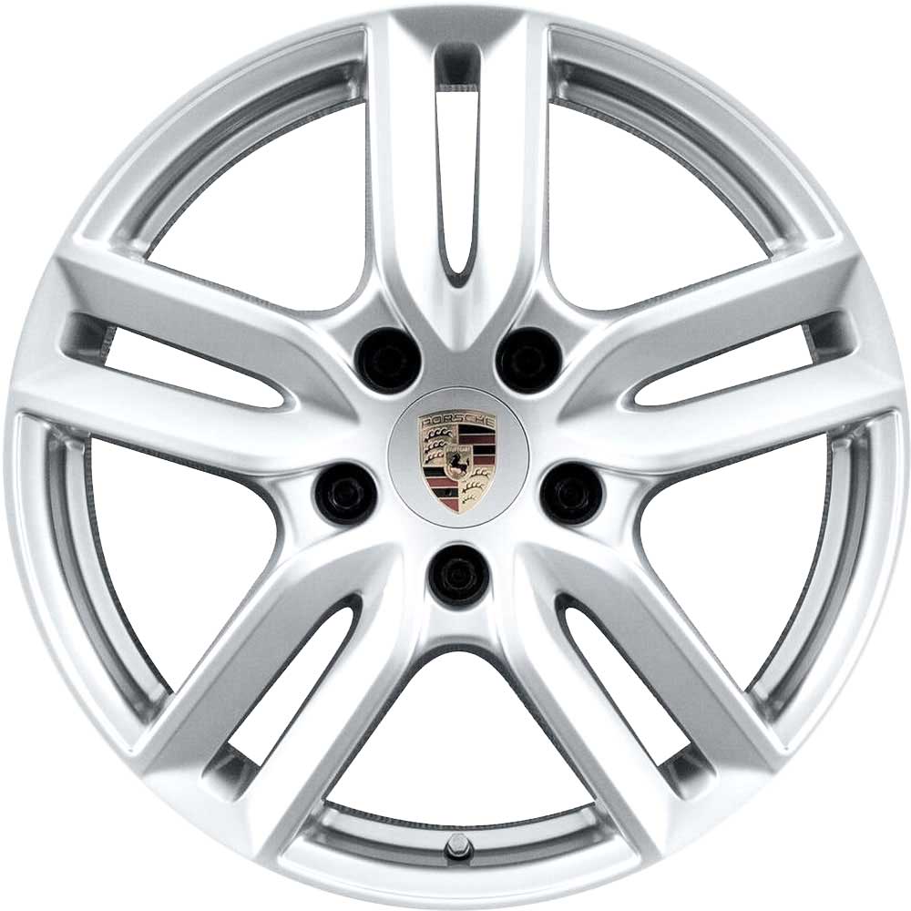 Porsche Cayenne S IV Brilliant Silver Alloy Wheel Product Image #1
