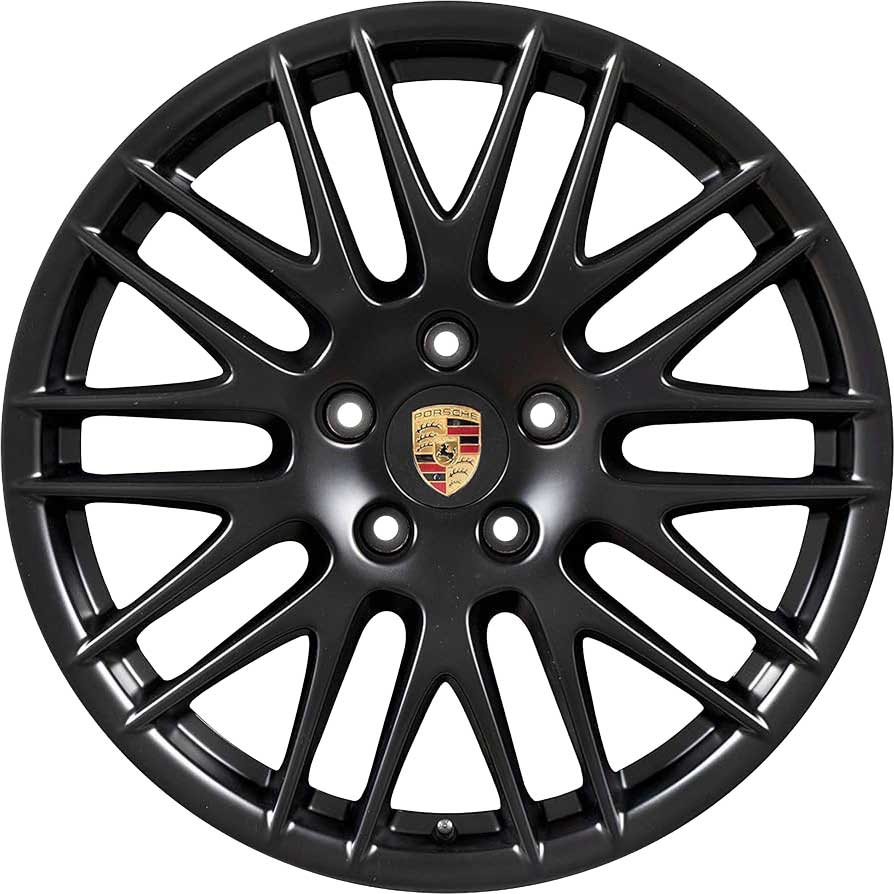 Porsche RS Spyder Design [E2] Satin Black Alloy Wheel Product Image #1