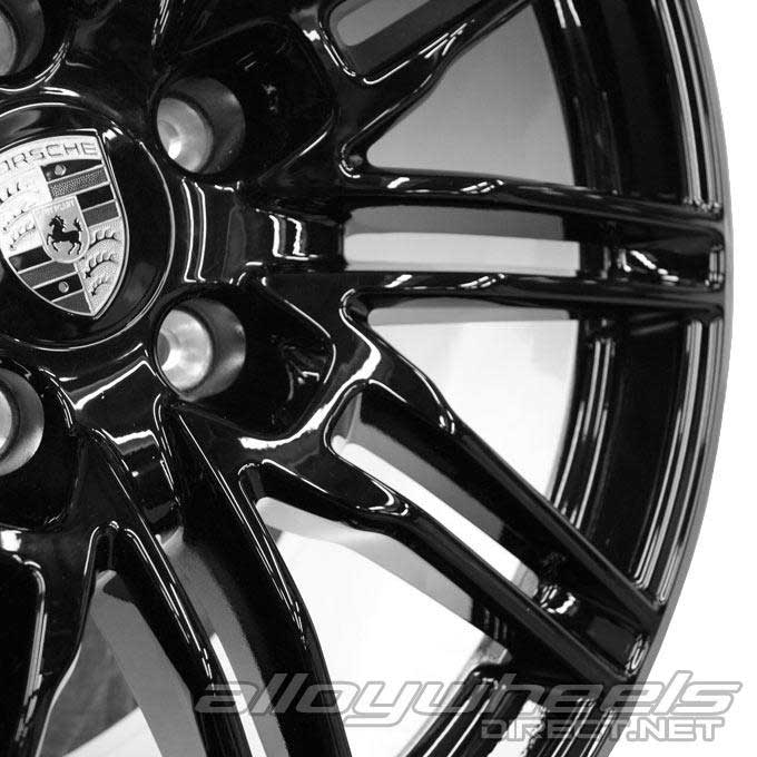 Porsche Cayenne Sport Edition Gloss Black Alloy Wheel Product Image #3