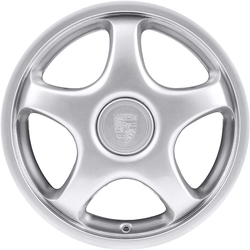 Porsche 959 Diamond Silver Alloy Wheel Product Image #1