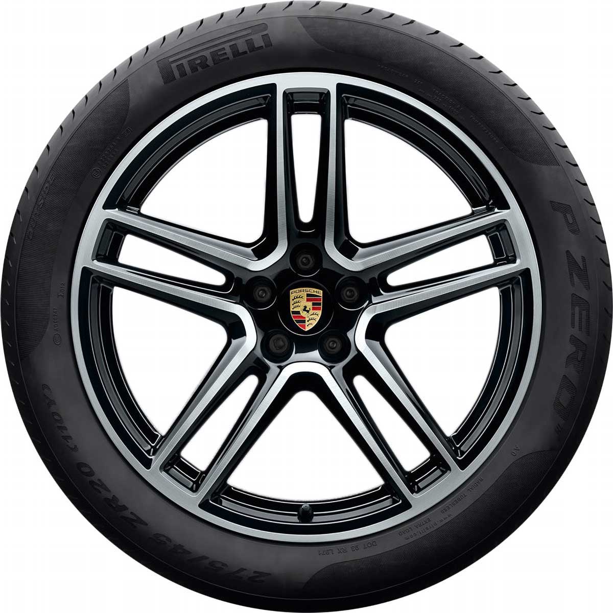 Porsche Macan Turbo II Gloss Black Alloy Wheel Product Image #2