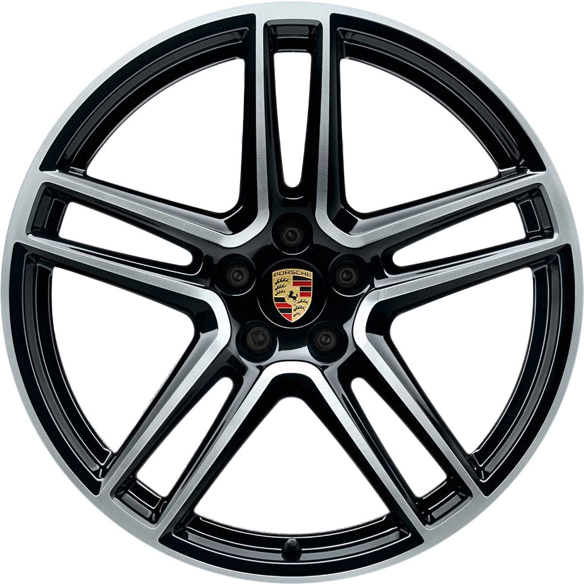 Porsche Macan Turbo II Gloss Black Alloy Wheel Product Image #1