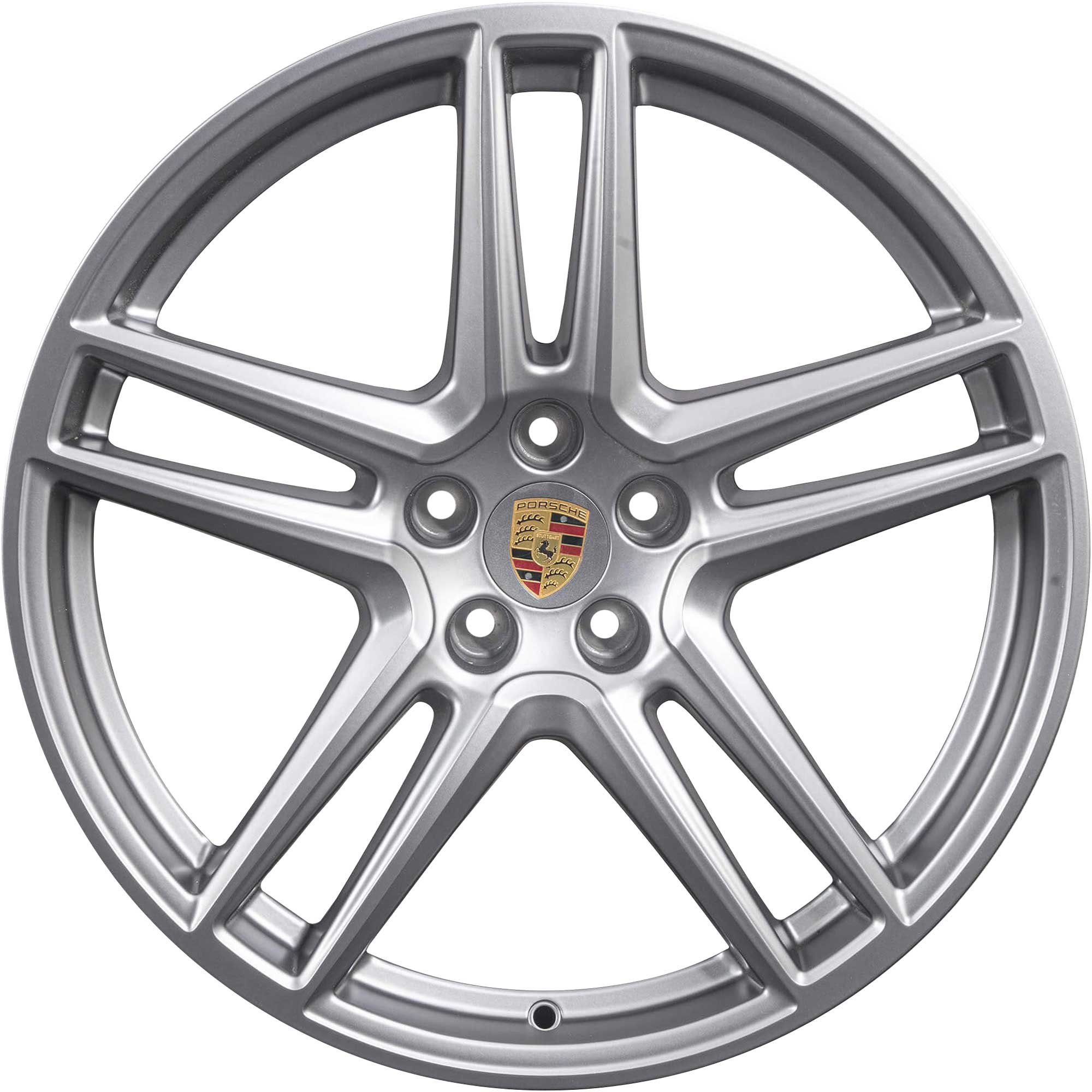 Porsche Macan Turbo II Platinum Satin Matt Alloy Wheel Product Image #1