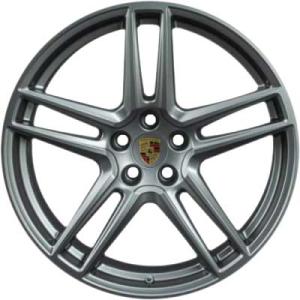 Grey Porsche Macan Turbo II alloy wheel