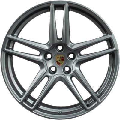 Porsche Macan Turbo II Titanium Dark Alloy Wheel Product Image #1