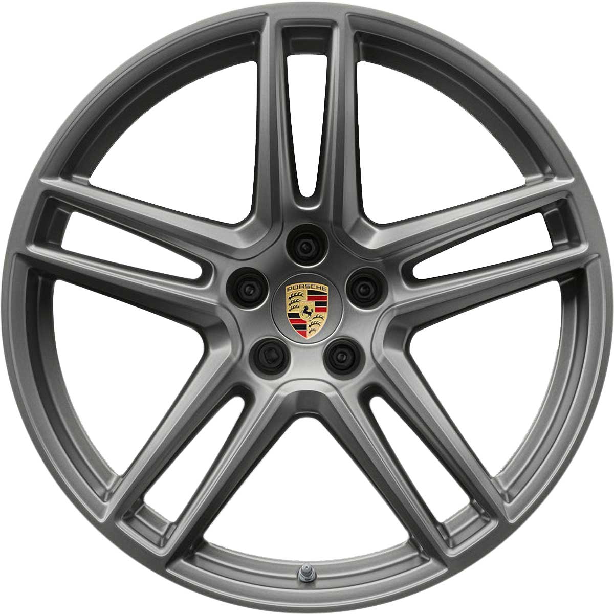 Porsche Macan Turbo II Platinum Satin Matt Alloy Wheel Product Image #1