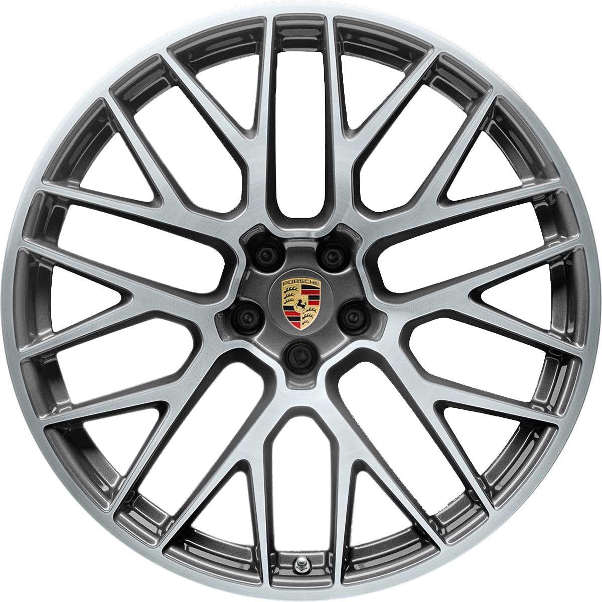 Porsche RS Spyder Design [95B] Titanium Dark Alloy Wheel Product Image #1