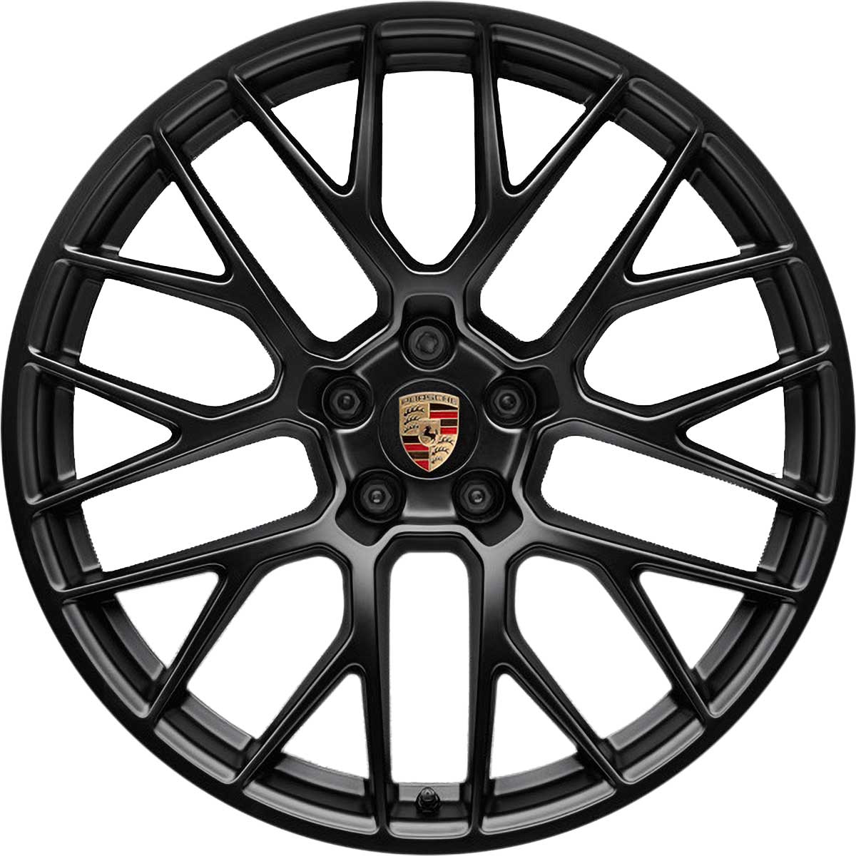 Porsche RS Spyder Design [95B] Satin Black Alloy Wheel Product Image #1
