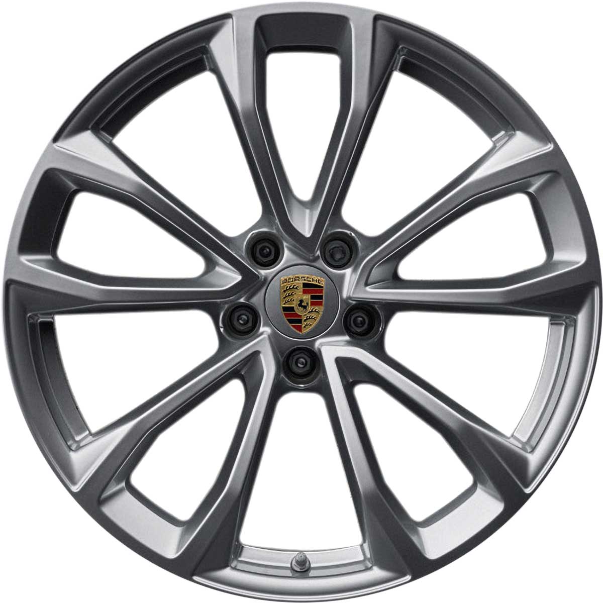 Porsche Macan Design II Brilliant Chrome Alloy Wheel Product Image #1