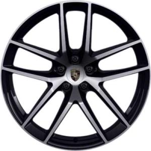 Porsche Macan S II Jet Black Alloy Wheel for Porsche Macan 95B H1 - Sizes 20in