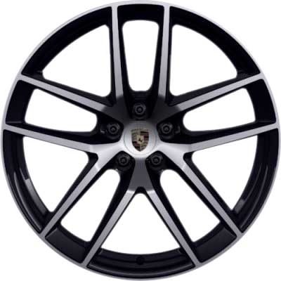 Porsche Macan S II Jet Black Alloy Wheel Product Image #1