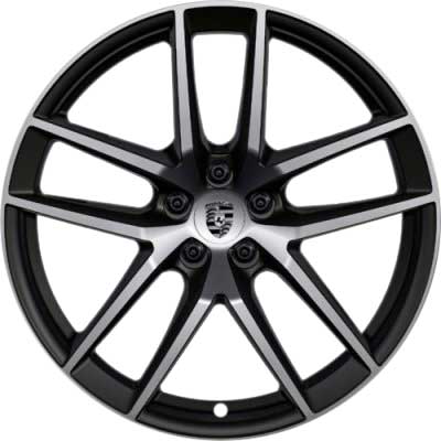 Porsche Macan S II Titanium Dark with Bright Turned Alloy Wheel Product Image #1
