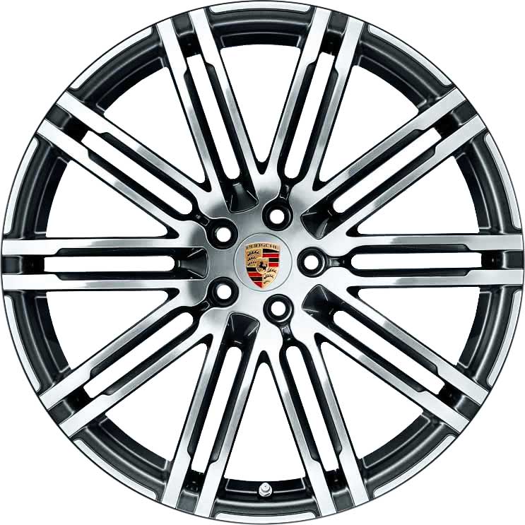 Porsche 911 Turbo III Gloss Black Alloy Wheel Product Image #1
