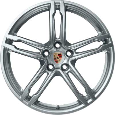 Porsche Macan Turbo Brilliant Chrome Alloy Wheel Product Image #1