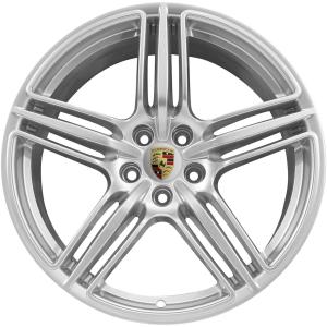 19" Porsche Macan Design Brilliant Chrome alloy wheel