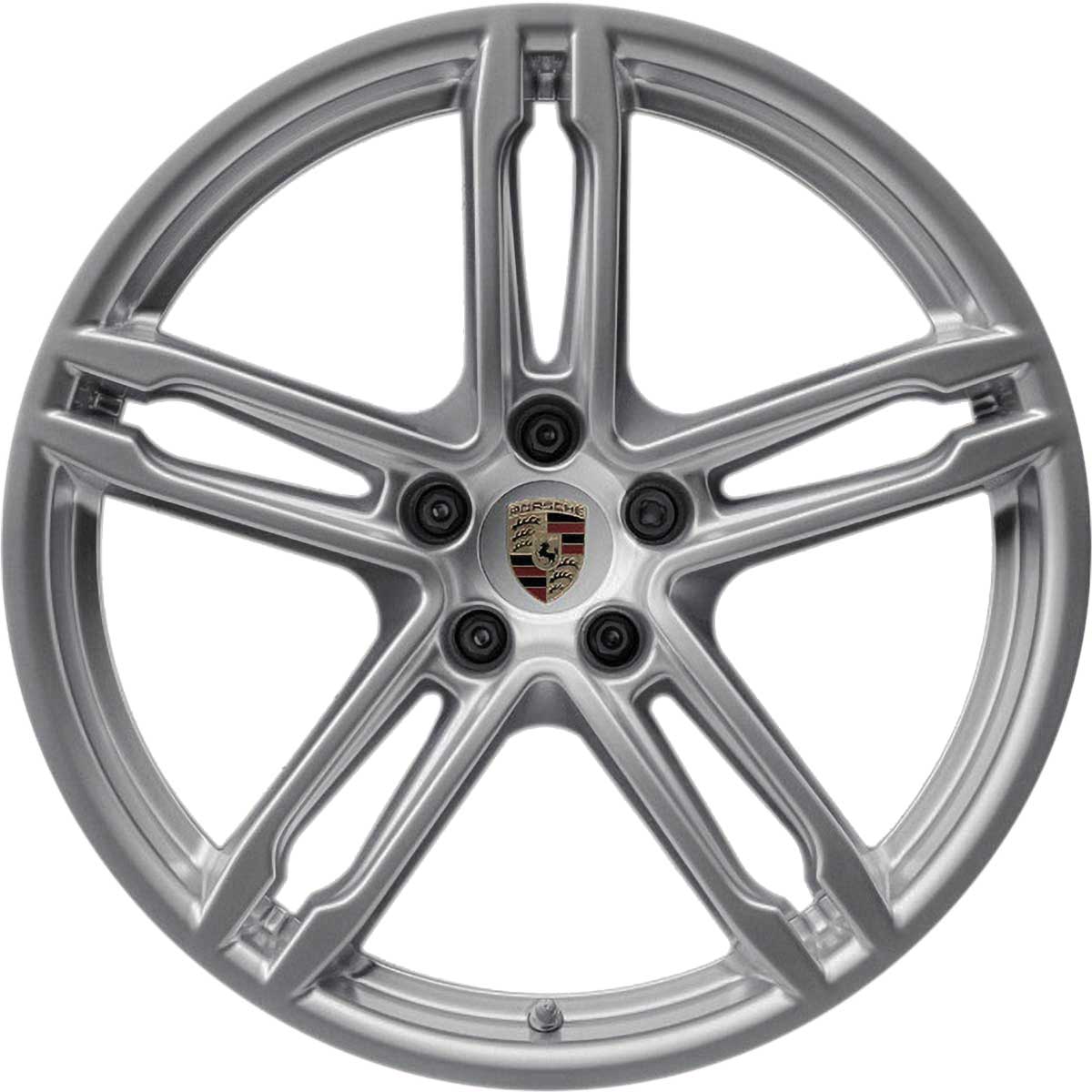 Porsche Macan Turbo Brilliant Silver Alloy Wheel Product Image #1