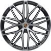 Porsche RS Spyder Design [95B] Satin Black Wheel Img 1