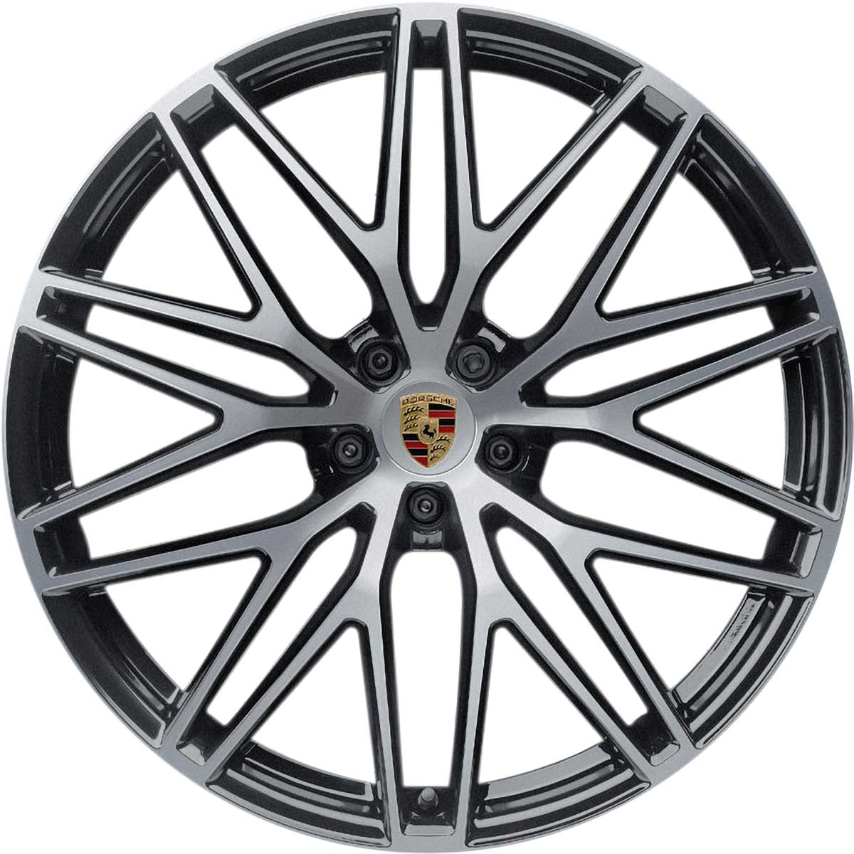 Porsche RS Spyder Design [95B] Satin Black Alloy Wheel Product Image #1