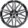 Porsche RS Spyder Design [95B] Gloss Black with Bright Turned Wheel Img 1