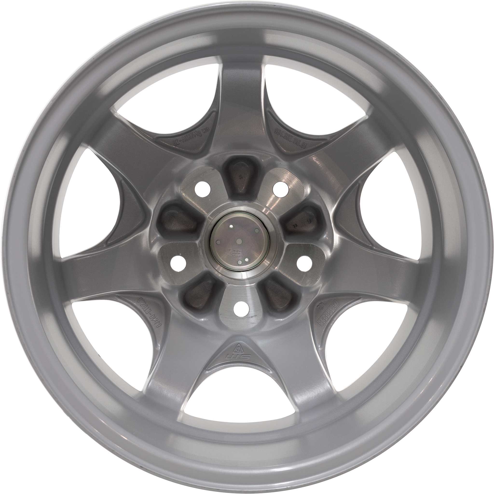 Porsche Design 90 Diamond Silver Alloy Wheel Product Image #2