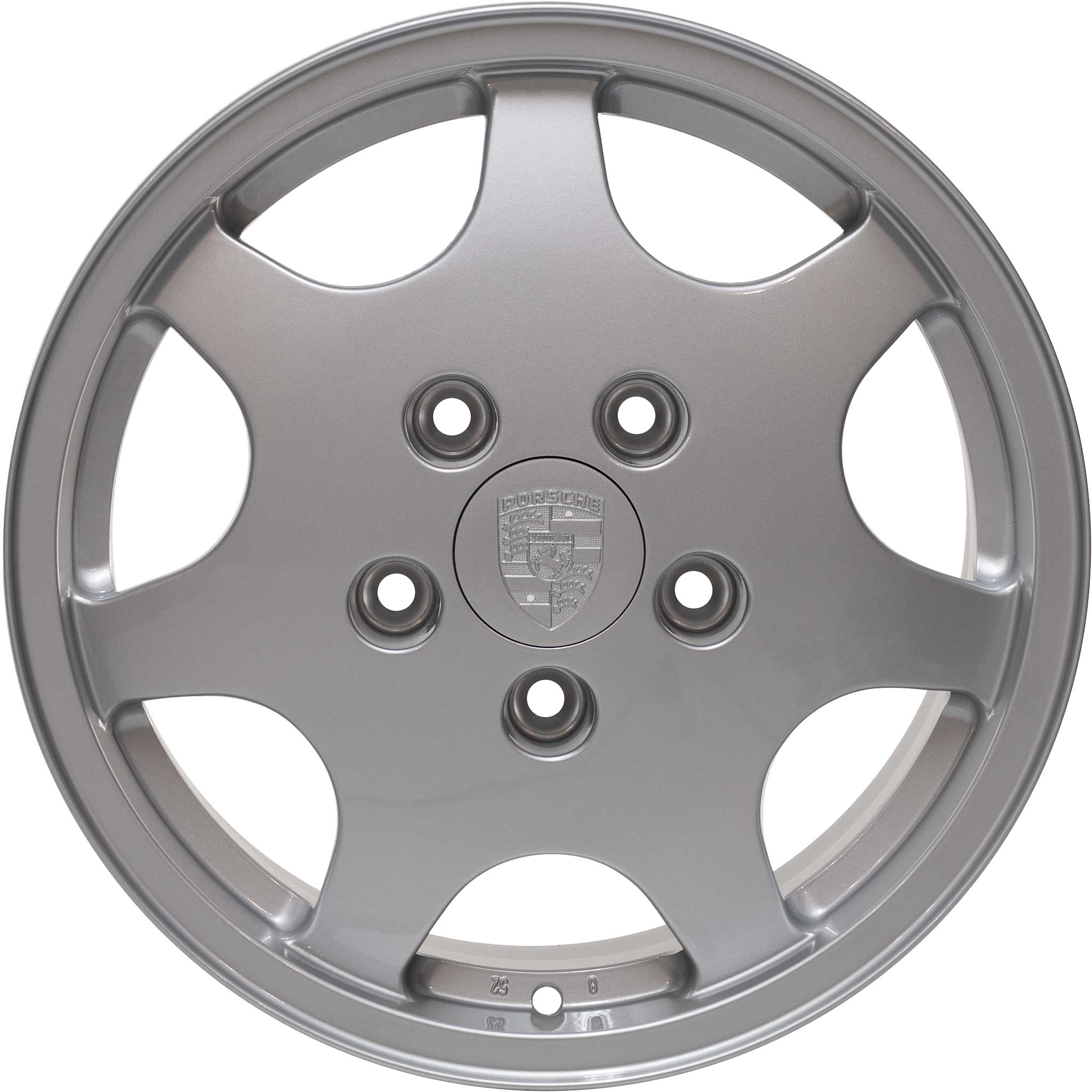 Porsche Design 90 Diamond Silver Alloy Wheel Product Image #1