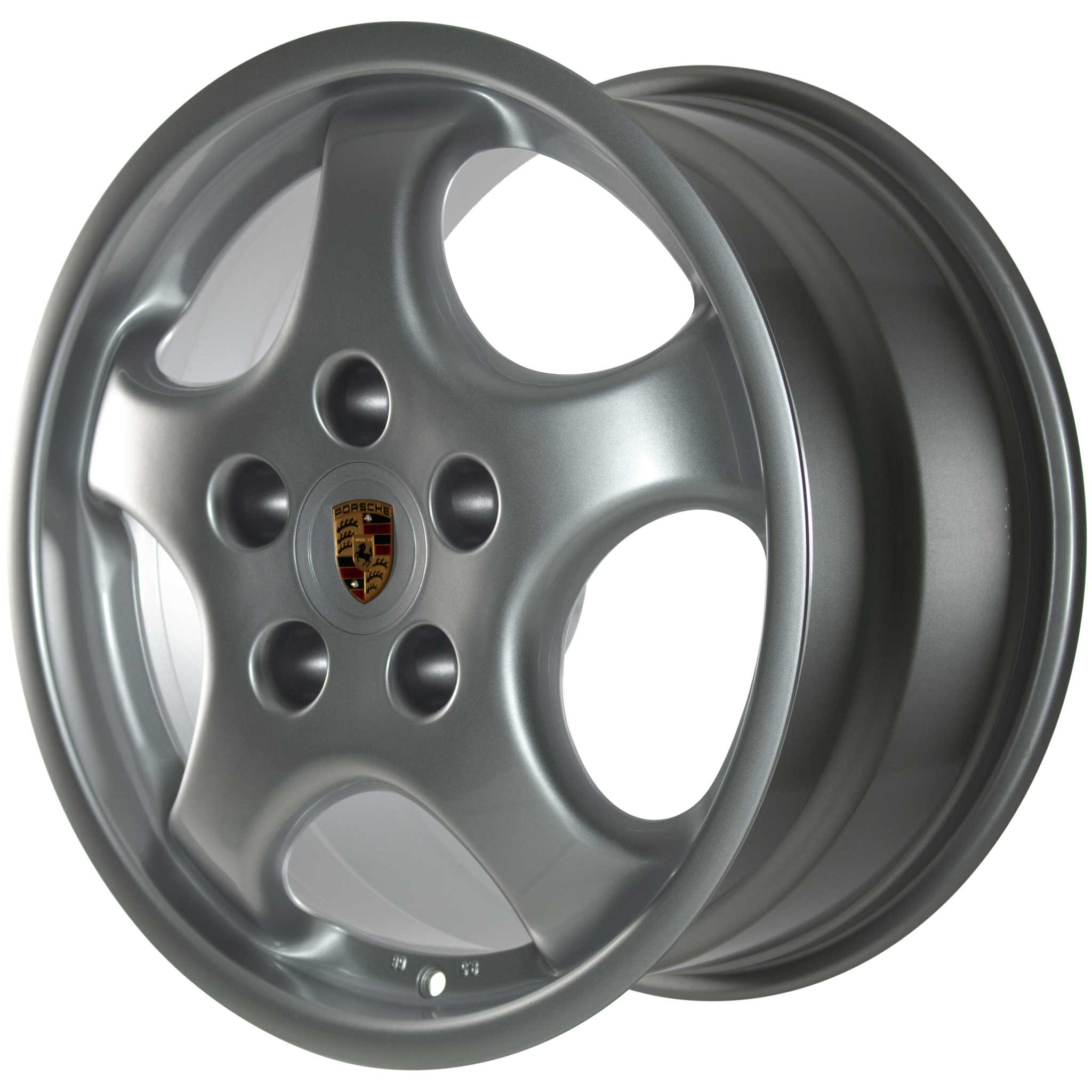 Porsche Cup Design Diamond Silver Alloy Wheel Product Image #2