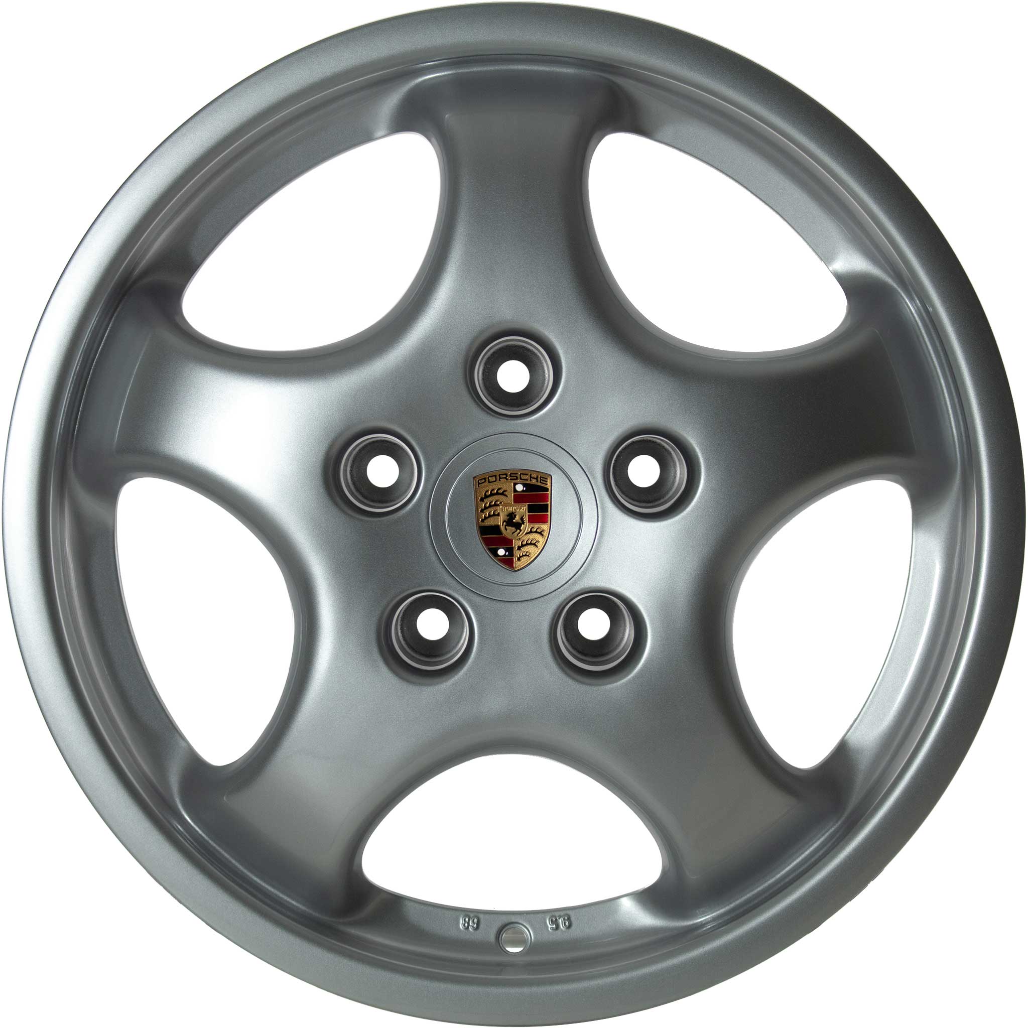 Porsche Cup Design Diamond Silver Alloy Wheel Product Image #1