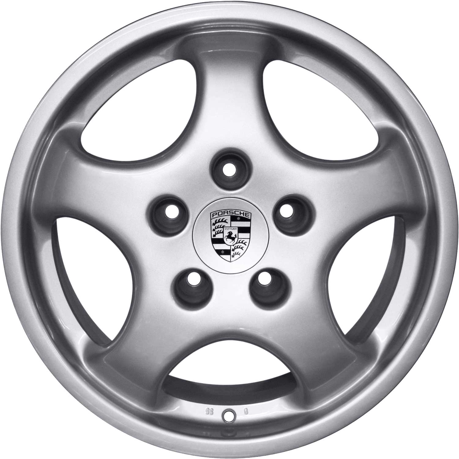 Porsche Cup Magnesium Diamond Silver Alloy Wheel Product Image #1