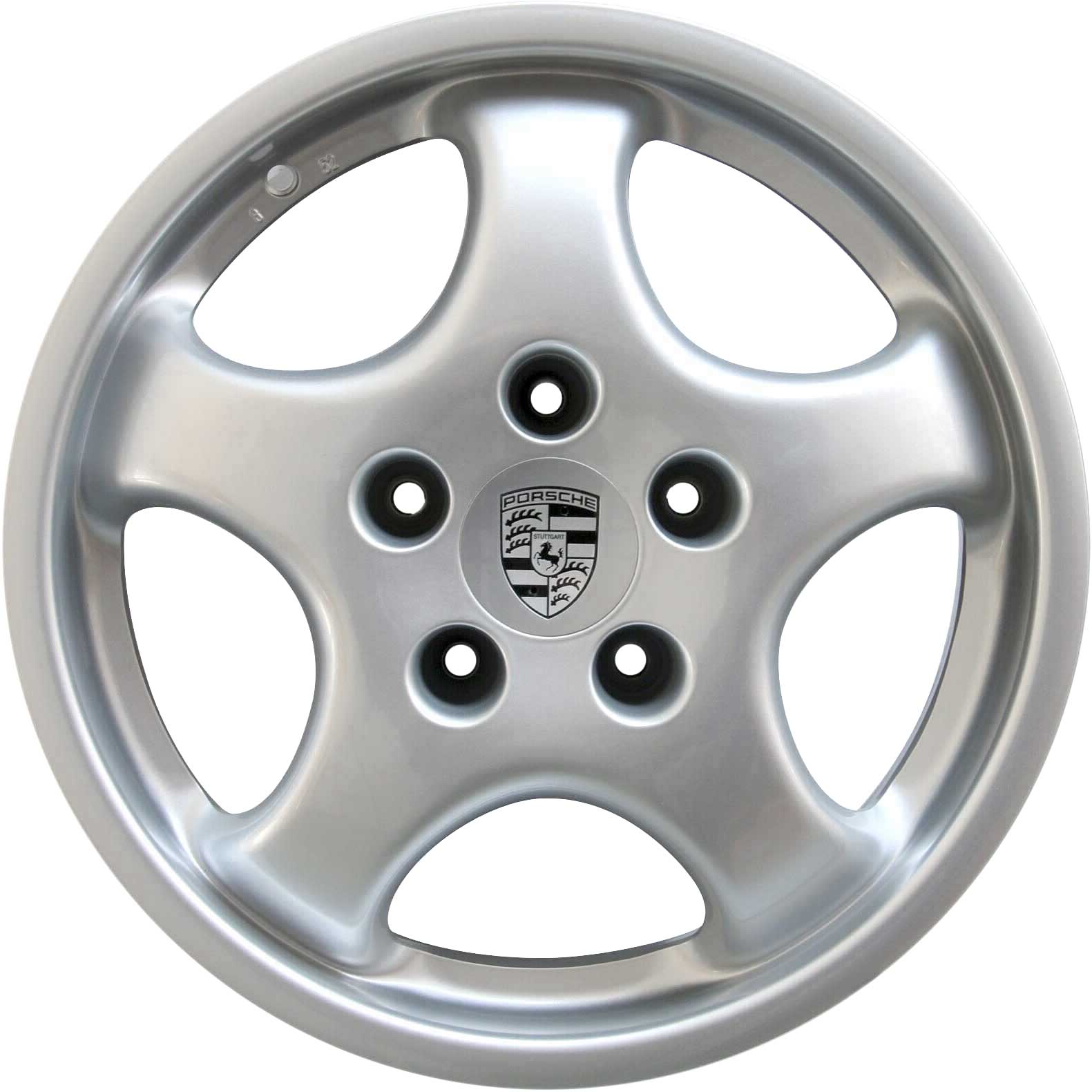 Porsche Cup Design Diamond Silver Alloy Wheel Product Image #1