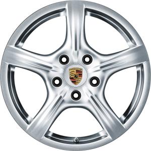 Porsche Panamera Brilliant Silver Alloy Wheel for Porsche Panamera G1 970 - Sizes 18in