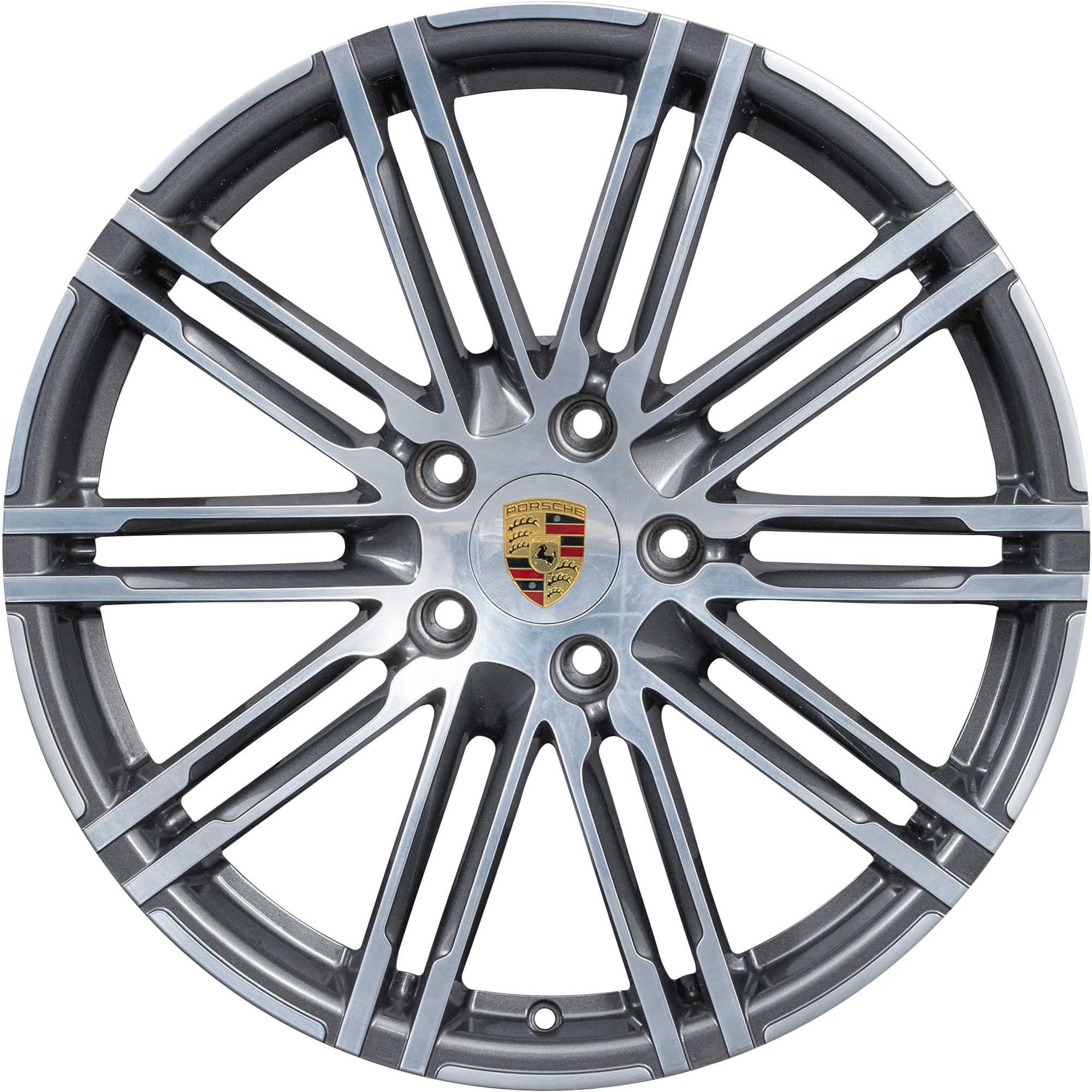 Porsche 911 Turbo III Titanium Dark Alloy Wheel Product Image #1