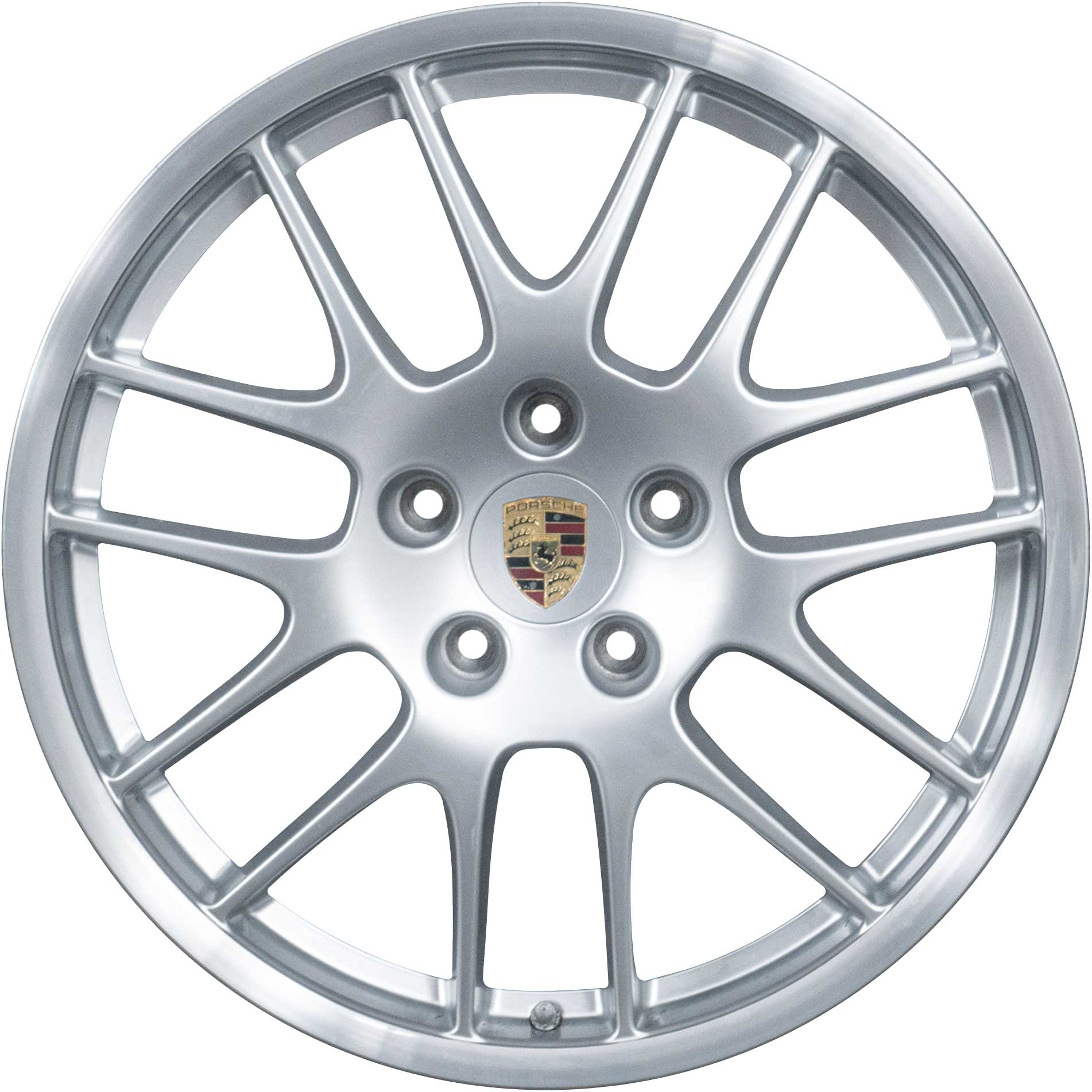 Porsche RS Spyder Design [G1] Brilliant Chrome Alloy Wheel Product Image #1