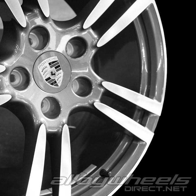 Porsche 911 Turbo II Titanium Dark Alloy Wheel Product Image #3