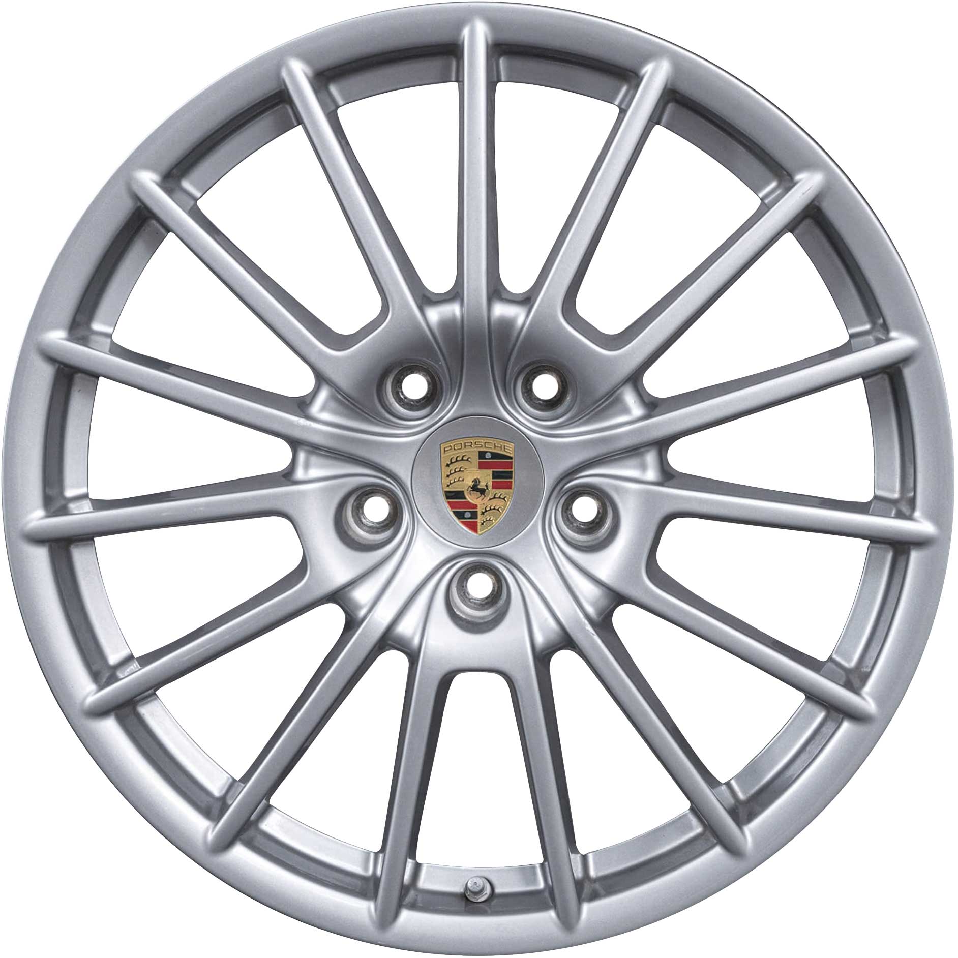 Porsche Panamera Sport GT Silver Metallic Alloy Wheel Product Image #1