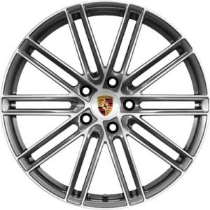 Porsche 911 Turbo IV Titanium Dark (Fuchs) Alloy Wheel for Porsche Panamera G2 971 - Sizes 21in