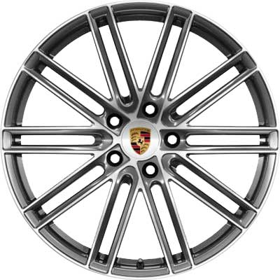 Porsche 911 Turbo IV Titanium Dark (Fuchs) Alloy Wheel Product Image #1