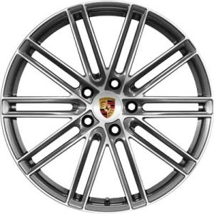 Porsche 911 Turbo IV Titanium Dark (SAI) Alloy Wheel for Porsche Panamera G2 971 - Sizes 21in
