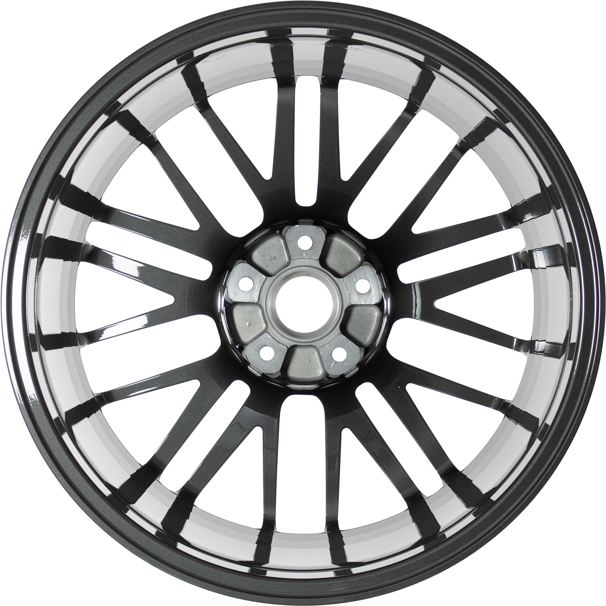 Porsche 911 Turbo V Titanium Dark Alloy Wheel Product Image #3