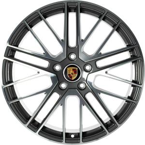 Porsche 911 Turbo V Titanium Dark Alloy Wheel for Porsche Panamera G2 971 - Sizes 21in