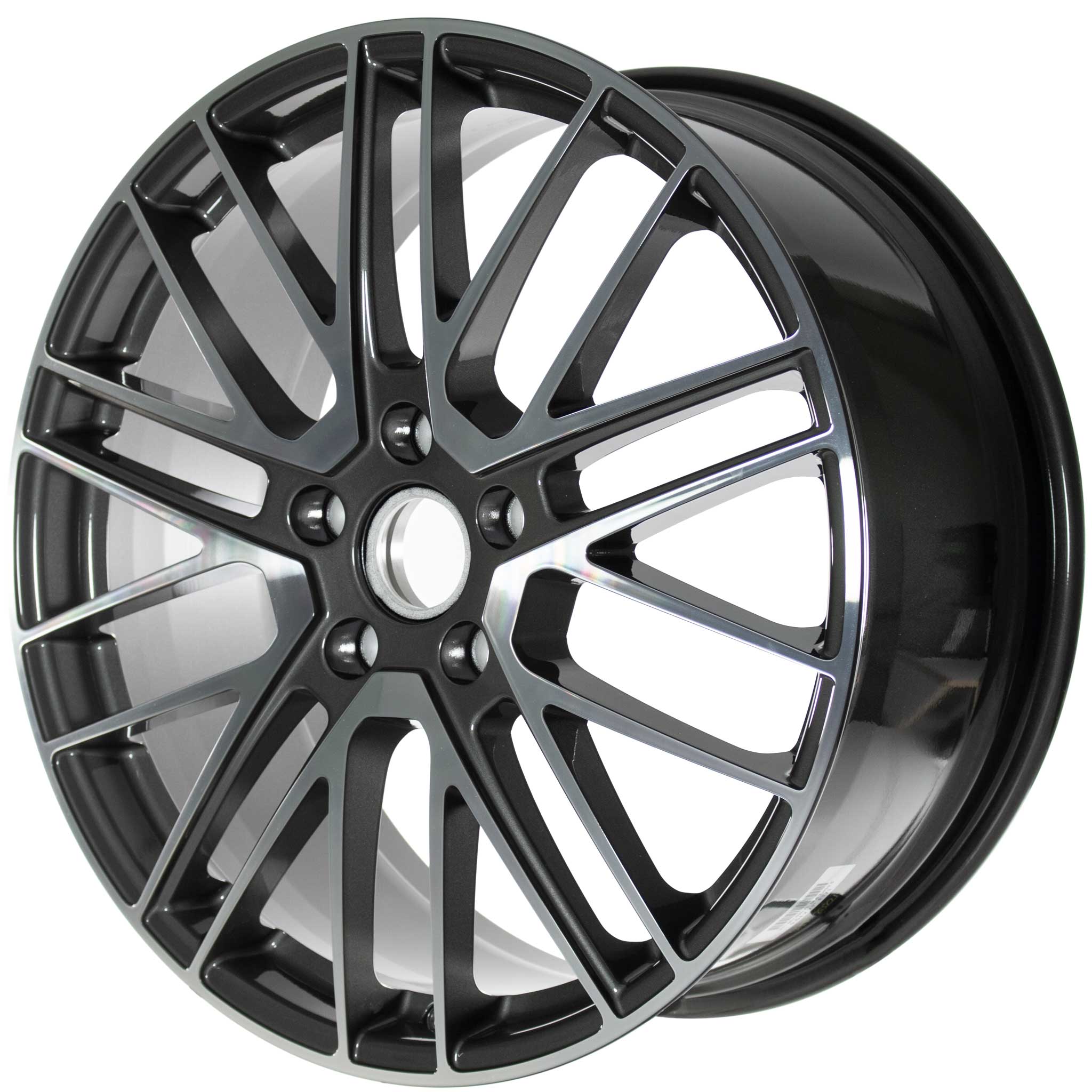 Porsche 911 Turbo V Titanium Dark Alloy Wheel Product Image #2